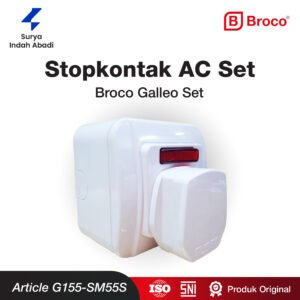 Broco Stop Kontak Satu Set